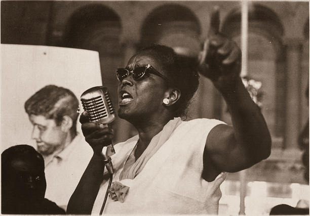 Ella Baker by George Ballis )Collection of the Smithsonian National Museum of African American History and Culture)