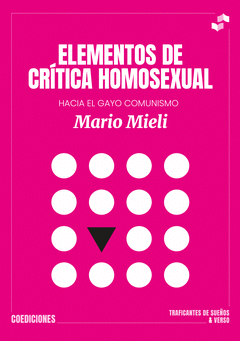Cubierta de Elementos de crítica homosexual